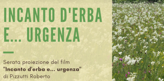 Serata con proiezione del docu-film “Incanto d’erba e… urgenza”  di Pizzutti Roberto