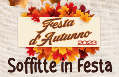 “Soffitte in festa” durante la Festa d’autunno! Ecco come partecipare